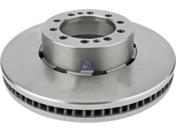 New Brake disc for Truck DT Spare Parts 6.61010 Brake disc D: 375 mm, 10 bores, P: 144 mm, d: 117 mm, H: 99 mm, S: 45 mm, s: 38 mm: picture 1