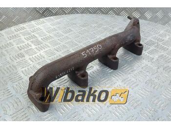 Exhaust manifold for Construction machinery Deutz 1011/2011 04271250/04270453/04103396/04271251R: picture 1