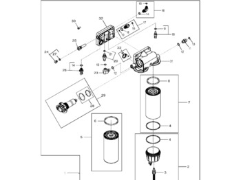 Fuel filter JOHN DEERE