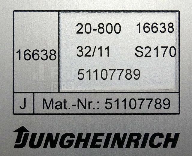 ECU for Material handling equipment Jungheinrich 51107789 Rij/hef/stuur regeling Drive/Lift/steering controller from EKS312 year 2011 sn. S2170: picture 3
