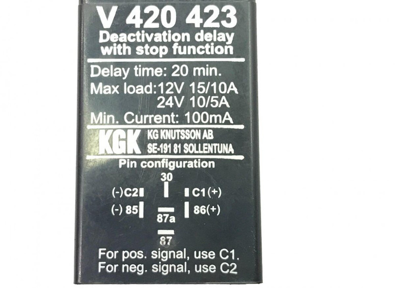 Electrical system KGK XF105 (01.05-): picture 5