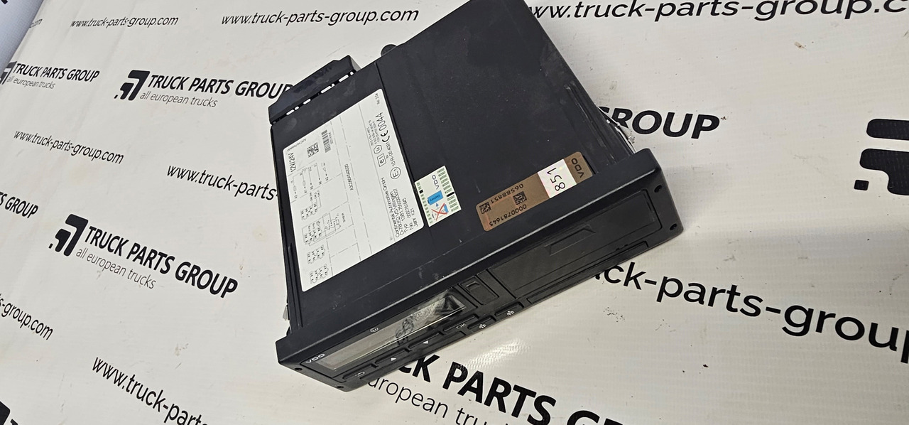 Spare parts for Truck MAN MAN TGX, TGX EURO6 emission tachograph, typ SE5000, by STONERIDGE electronics, road control system 12V/24V, 1381.7550303007,  A3C0604540020, A2C16768800, 0000785068, 900208R7, 81271016595, 81258177131: picture 5