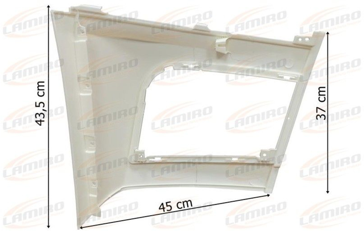 New Bumper corner for Truck MERC ACTROS MP4 CS BUMPER SPOILER LH LOW MERC ACTROS MP4 CS BUMPER SPOILER LH LOW: picture 2