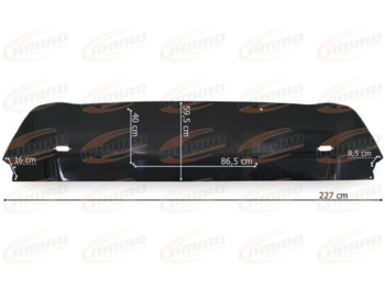 New Sun visor for Truck MERC SK SUN VISOR WIDE CABIN
227 cm MERC SK SUN VISOR WIDE CABIN
227 cm: picture 2