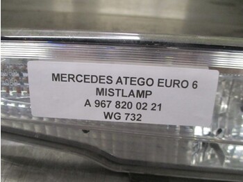 Fog light Mercedes-Benz ATEGO A 967 820 02 21 MISTLAMP EURO 6: picture 2
