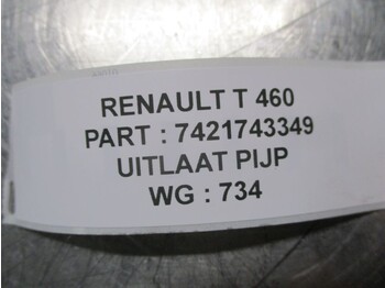 Muffler/ Exhaust system for Truck Renault 7421743349 uitlaat pijp T 460: picture 2