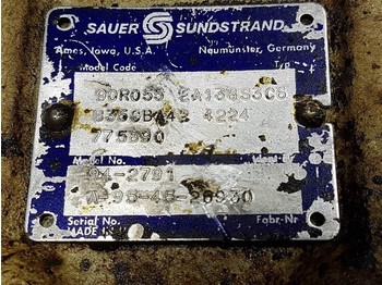 Hydraulics Sauer Sundstrand 90R055EA138S3C6-94-2791-Drive pum: picture 3