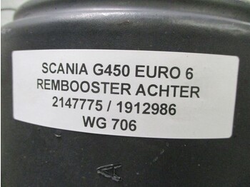 Brake cylinder for Truck Scania 2147775 / 1912986 REMBOOSTER ACHTER EURO 6 R/G 450 EURO 6: picture 2