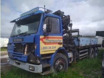 Frame/ Chassis Scania 82 M 6X2 WITH HIAB 260 AW FOR PARTS: picture 1