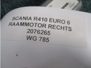 Electrical system for Truck Scania R410 2076265 RAAMMOTOR RECHTS EURO 6 MODEL 2020: picture 2