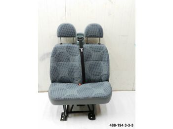 Seat Sitz Sitzbank Beifahrersitz Doppelsitz Ford Transit Bj. 2010 (488-194 3-3-3)