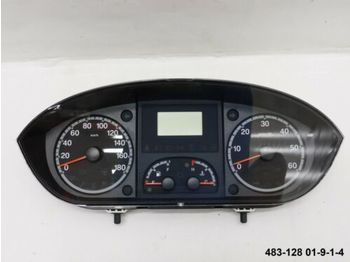 Dashboard for Truck Tacho Tachometer Kombiinstrument 1358173080 Fiat Ducato 250 L (483-128 01-9-1-4): picture 1