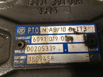 Transmission ZF DAF N AS/10 B-IT3