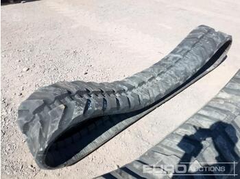 Track for Construction machinery Unused 400x72.5x74 Rubber Track: picture 1