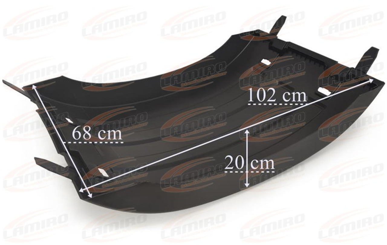 New Fender for Truck VOLVO FH3 08-  MUDGUARD REAR WHEEL UPPER VOLVO FH3 08-  MUDGUARD REAR WHEEL UPPER H:19CM: picture 2