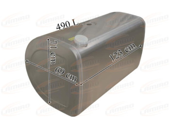 New Fuel tank for Truck VOLVO RENAULT 485L 1230X690X710 FUEL TANK VOLVO RENAULT 485L 1230X690X710 FUEL TANK: picture 2