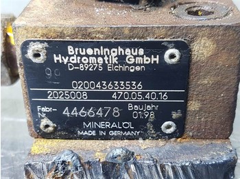 Hydraulics Zettelmeyer ZL1001-Brueninghaus Hydromatik R902025008-Valve: picture 3