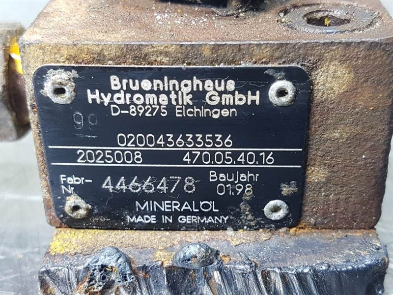Hydraulics Zettelmeyer ZL1001-Brueninghaus Hydromatik R902025008-Valve: picture 4