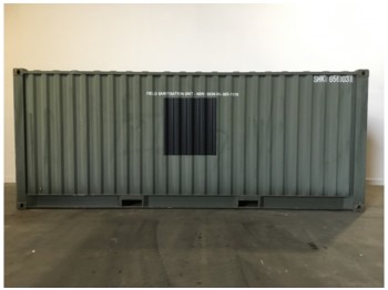 Swap body/ Container 20FT Used Incinerator Container: picture 1
