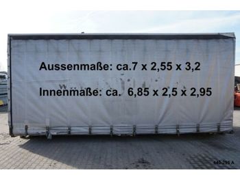 Curtainside swap body Aufbau Ladefläche Plane Iveco Eurocargo 80E21 (443-295 A)