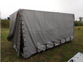 Curtainside swap body FIAT Ducato Plató-Rolós