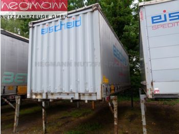Curtainside swap body Krone WP 7,3 LS4-CS, Schiebeplane, Edschaverdeck, Bahn