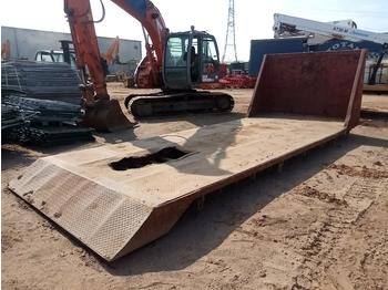 Roll-off container RORO Flatbed Body to suit Hook Loader Lorry: picture 1