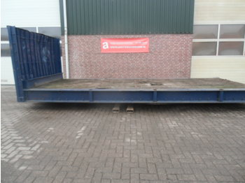Roll-off container N4570, containerflat