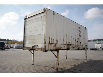 Swap body - box BDF Wechselkoffer 7,45 Rolltor kran - stapelbar