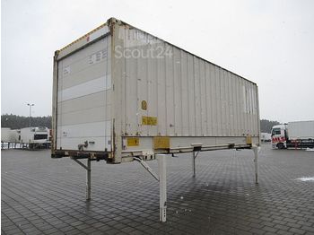 Swap body - box / - BDF Wechselkoffer 7,45 m Rolltor