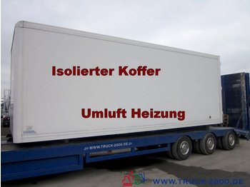 Swap body - box MAN Isolierter Koffer mit Stand Umluftheizung Treppe