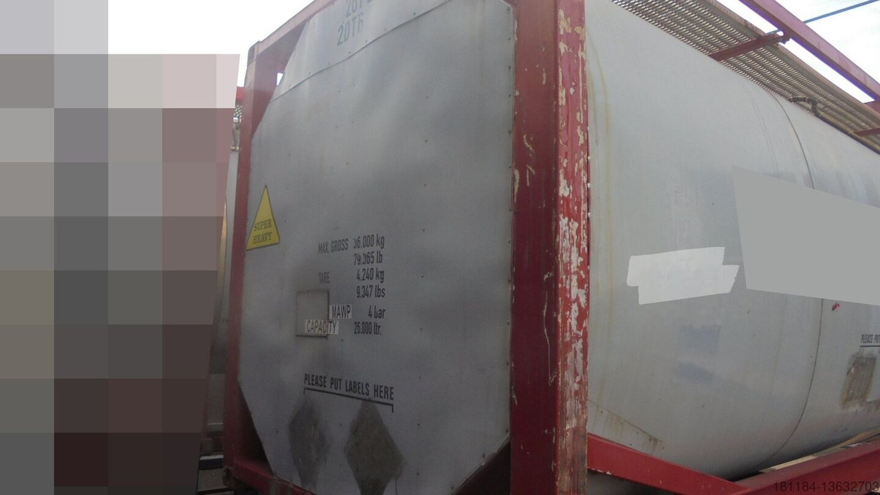 Tank container TC 26.000 Liter V4A gereinigt isoliert (beheizbar) mehrmals vorhanden: picture 2