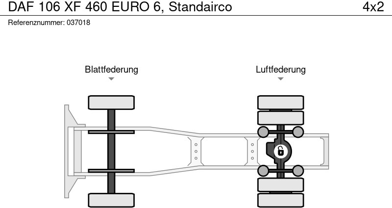Leasing of DAF 106 XF 460 EURO 6, Standairco DAF 106 XF 460 EURO 6, Standairco: picture 12