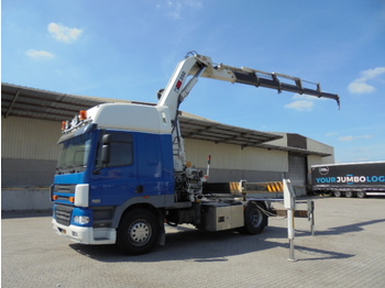 Tractor unit DAF CF85.380 + HIAB 350/5: picture 1