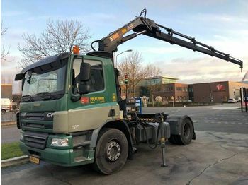 Tractor unit DAF CF 75.310 + HIAB 144 D-4 HIDUO 2008: picture 1