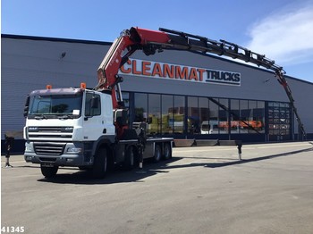 Tractor unit DAF FAD 85 CF 480 8x4 Fassi 150 ton/meter laadkraan + Fly-Jib
