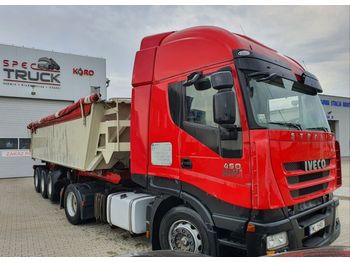 Tractor unit IVECO Stralis 450, Steel/Air, Manual, CURSOR 10, Tipper Hydraulic