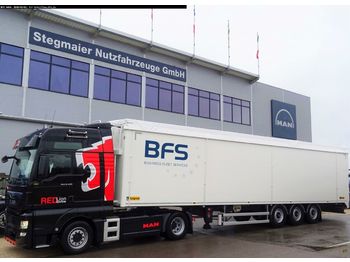 Tractor unit MAN TGX 18.480 4x2 BLS mit NEUem Schubbodenauflieger