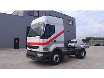 Tractor unit Renault Premium 385 (POMPE MANUELLE / BOITE MANUELLE)