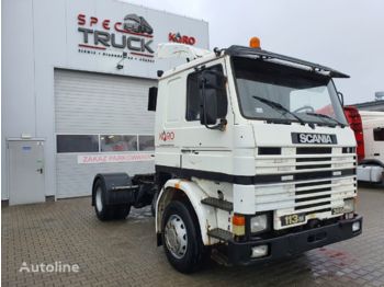 Tractor unit SCANIA 113 M 360, Steel/Air ,Manual Pumpe