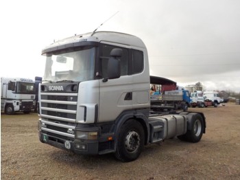 Tractor unit Scania 124-400 (HYDRAULIC PUMP / MANUAL GEARBOX): picture 1