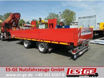 Dropside/ Flatbed trailer 2-Achs-Anhänger: picture 1