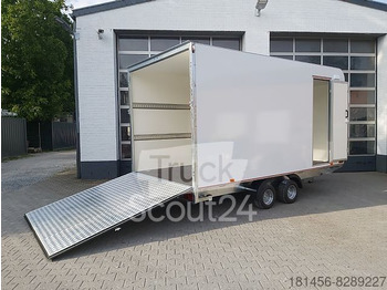 Closed box trailer