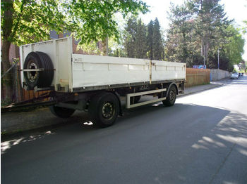 Dropside/ Flatbed trailer Ackermann Baustoffanhänger + Staplerhalterung + Reifen70%: picture 1