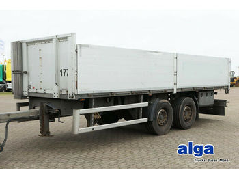 Dropside/ Flatbed trailer Ackermann Z-PA-F 19/7.3, Tandem, 7.200mm lang,1.00mtr hoch: picture 1