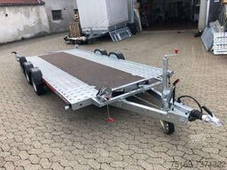 New Autotransporter trailer Brian James Trailers A4 Transporter, 125 2323, 4500 x 2000 mm, 2,6 to. Seilwinde: picture 9