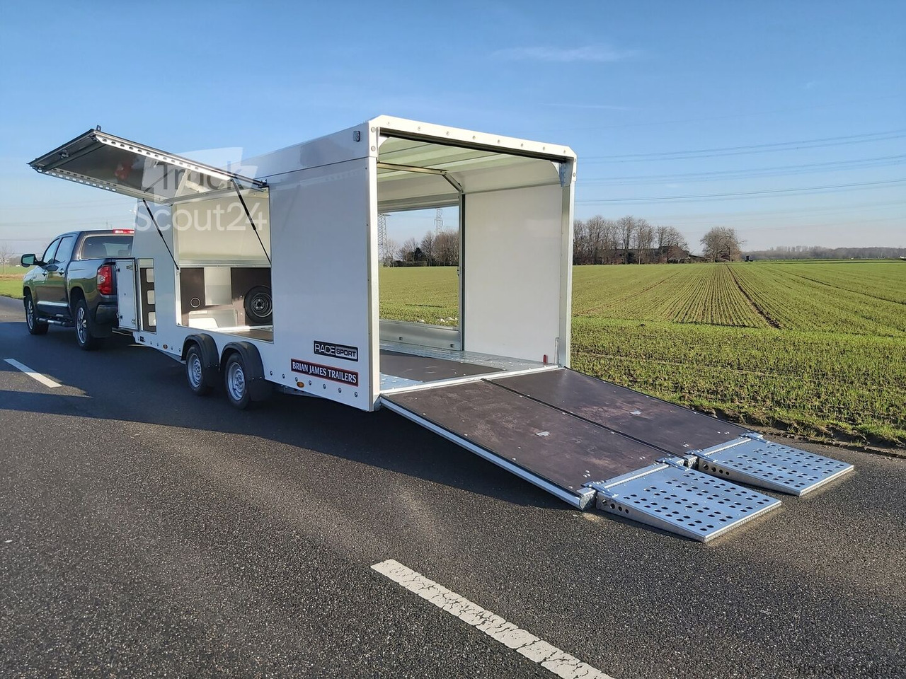 New Car trailer Brian James Trailers Fahrzeugtransporter 3000kg 340-5010 500x200x179cm Flügeltüren verfügbar: picture 5
