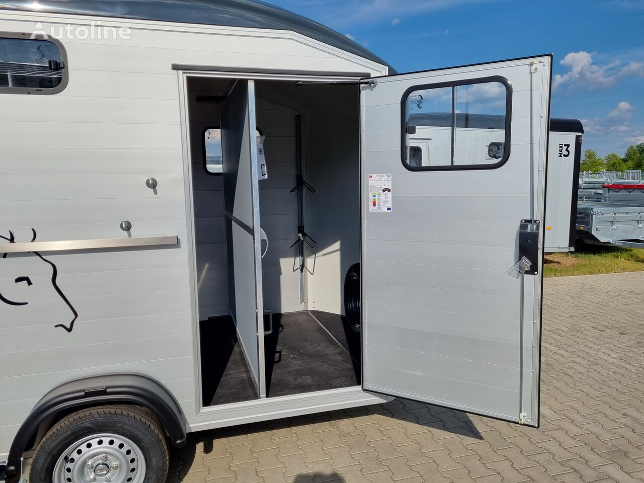 New Horse trailer Cheval Liberté Multimax trailer for 2 horses GVW 2600kg big tack room saddle: picture 27