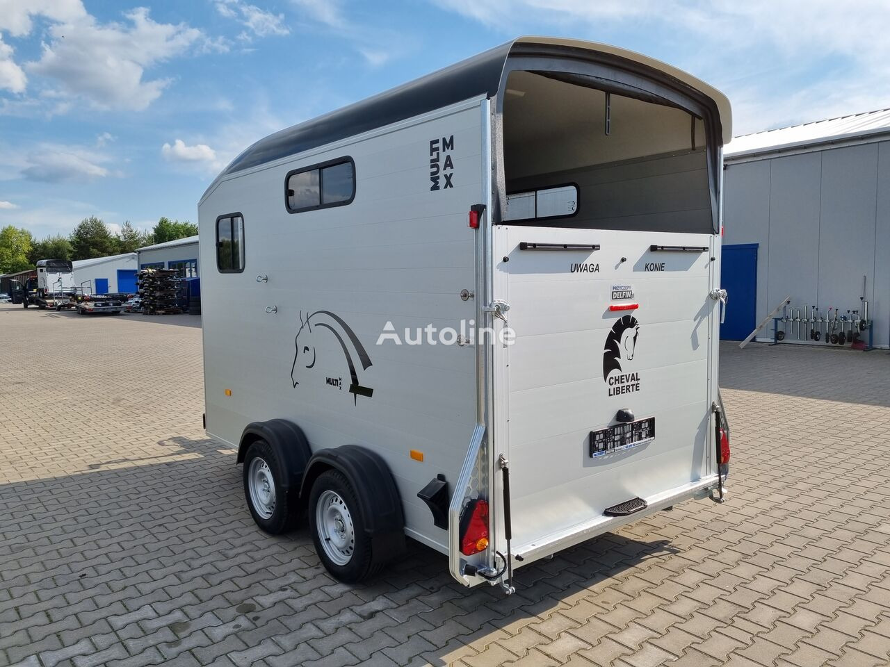 New Horse trailer Cheval Liberté Multimax trailer for 2 horses GVW 2600kg big tack room saddle: picture 5