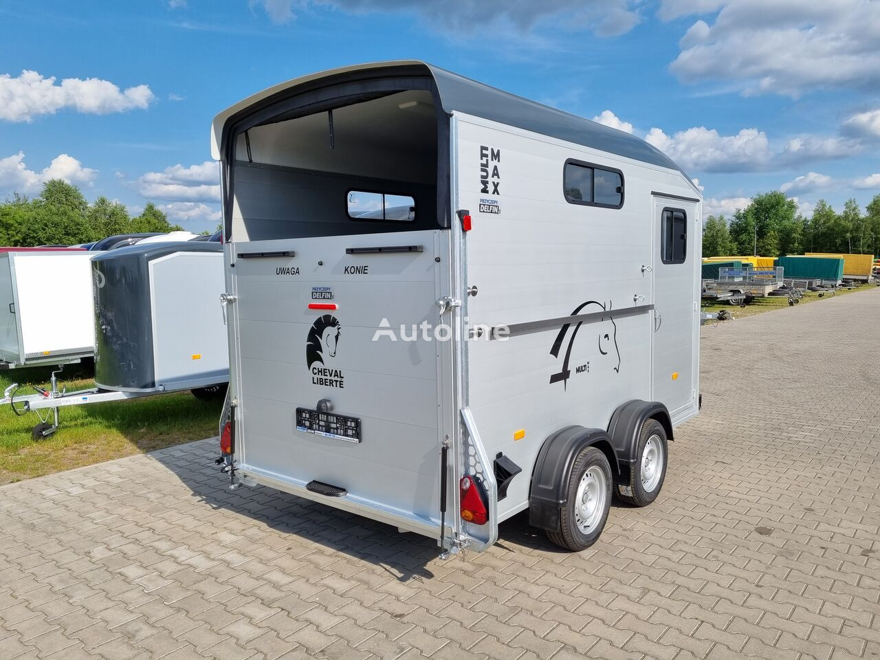 New Horse trailer Cheval Liberté Multimax trailer for 2 horses GVW 2600kg big tack room saddle: picture 3